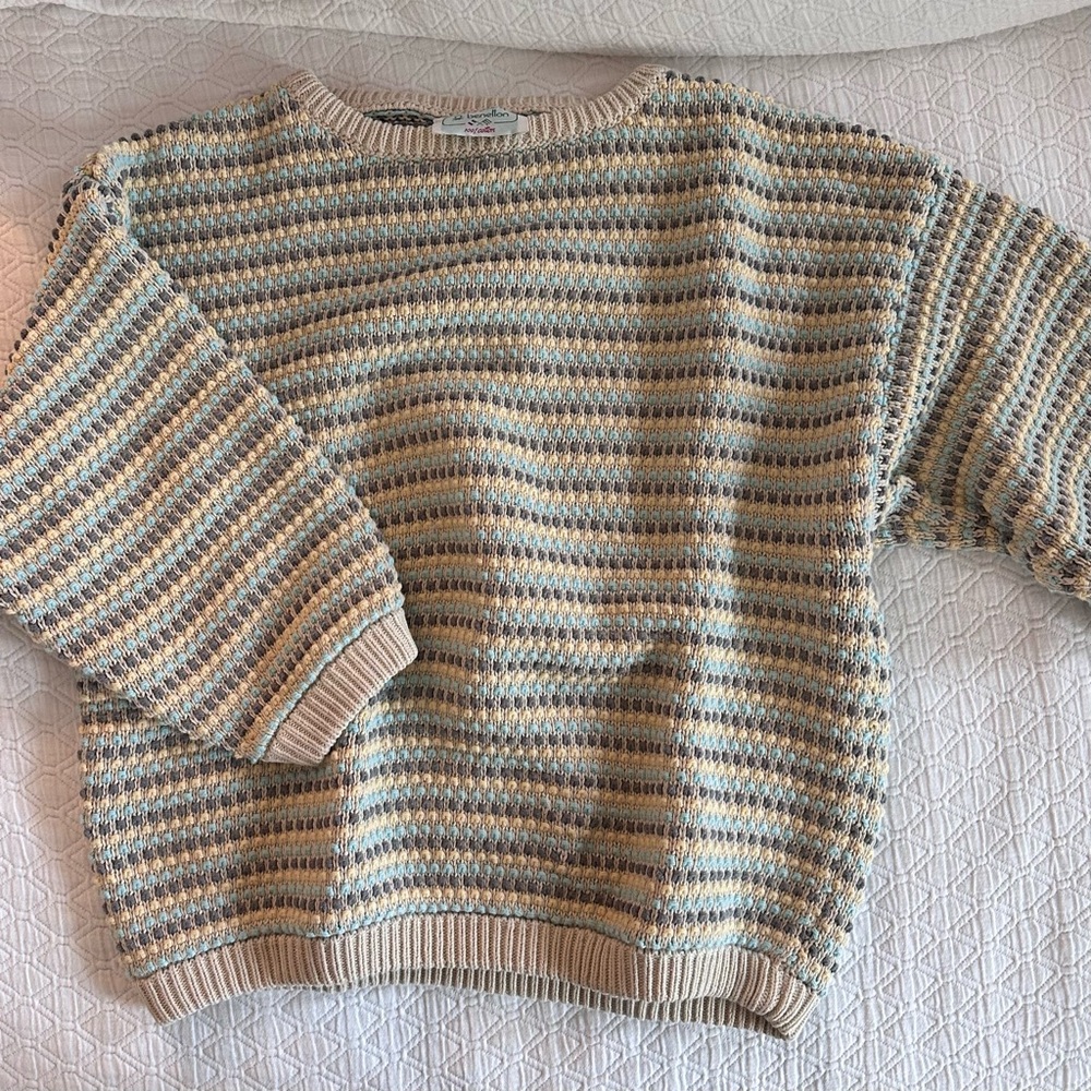 United Colors Of Benetton Multicolor Striped Sweater